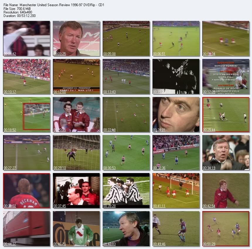 Manchester United Season Review 1996 97 (1997) [DVDRip (XViD)] preview 0