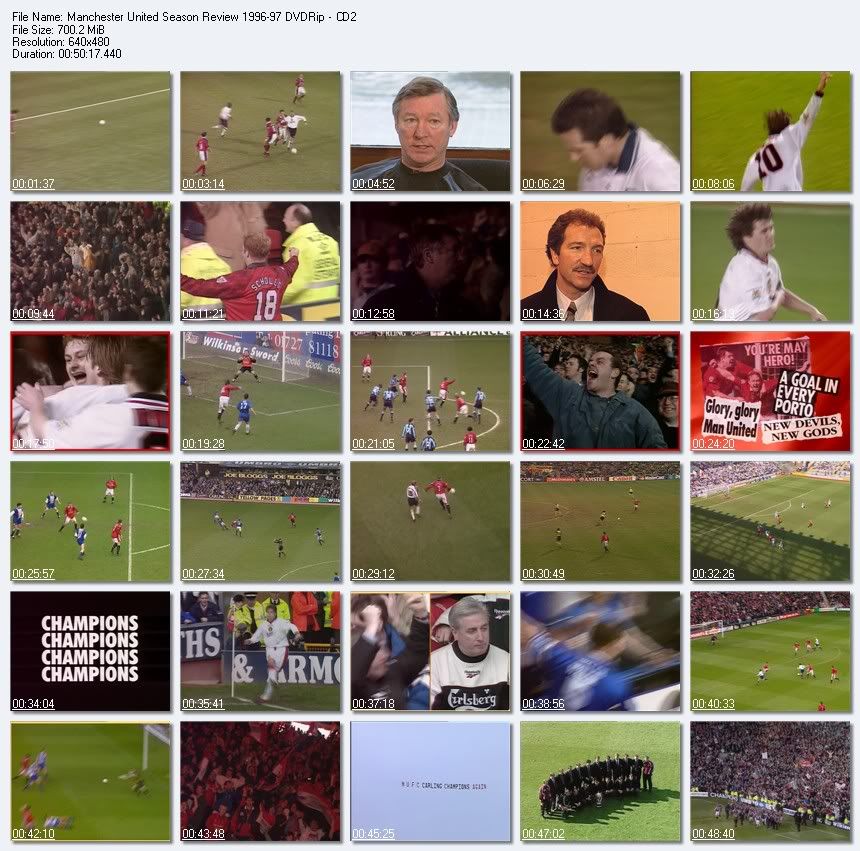 Manchester United Season Review 1996 97 (1997) [DVDRip (XViD)] preview 1