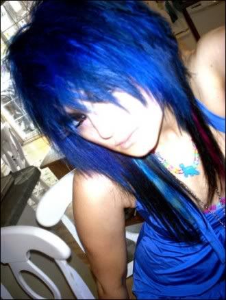 Blue Hair Cuts on Blue Emo Hair 330x438 Jpg Emo Girl