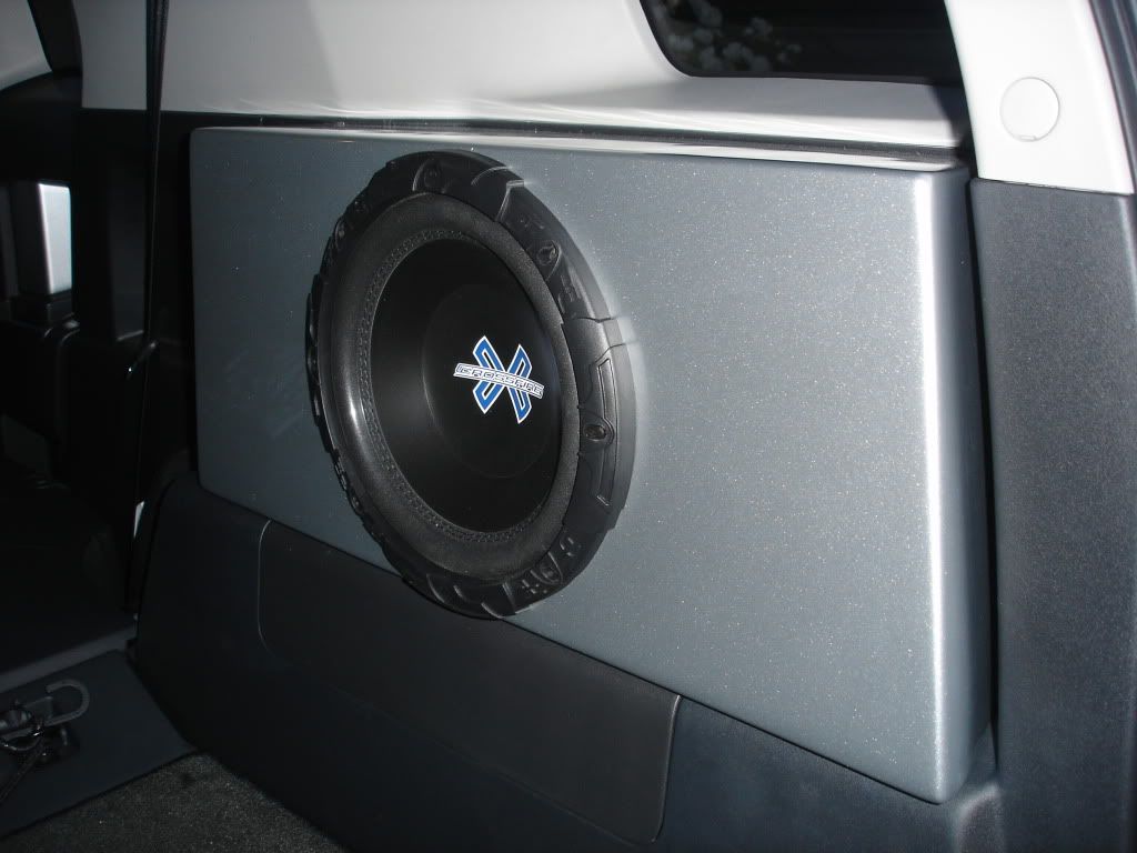 Custom made Sub Enclosure Toyota FJ Cruiser Forum