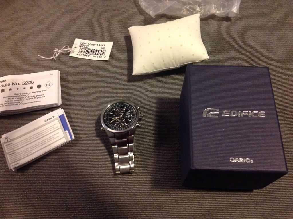 casio efr 506