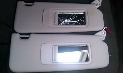 Bmw visor replacement #2