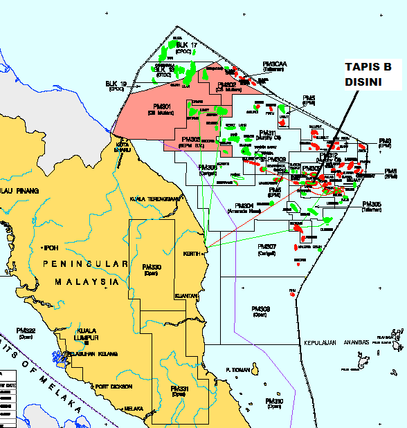 oil field map