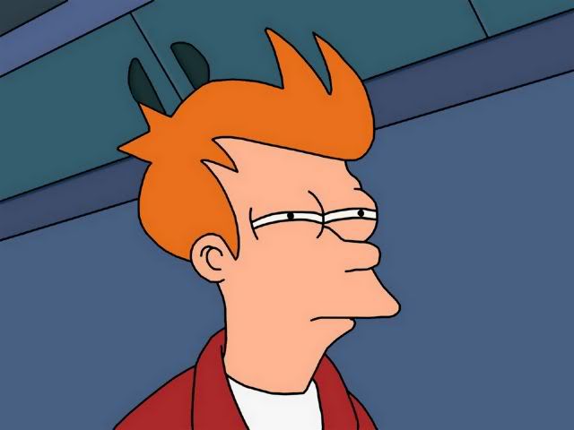 Futurama Fry Squinting