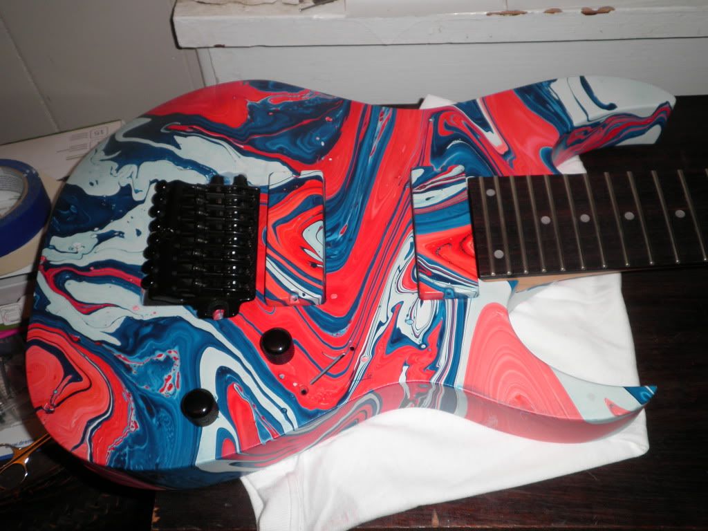 Hey guys! Swirling Misha Mansoor (aka Bulb's) RG8! | Ibanez JEM Forum