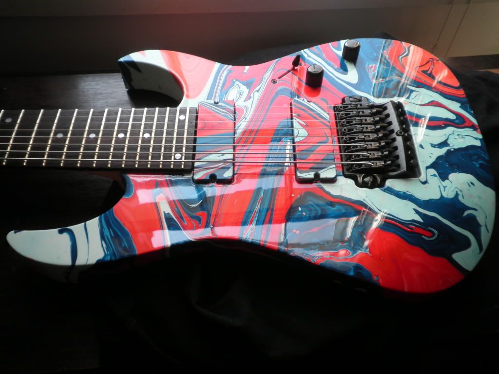 Hey guys! Swirling Misha Mansoor (aka Bulb's) RG8! | Ibanez JEM Forum