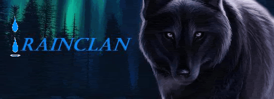 RainClan- The Clan of Fearless Wolves banner