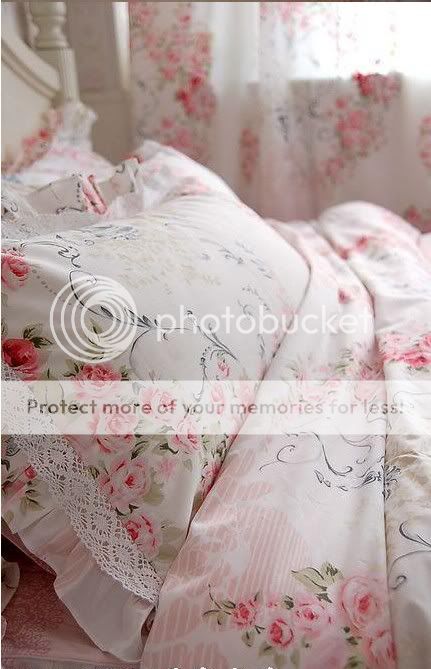 Shabby and Elegant New Pink Cotton Matching Pillow sham  