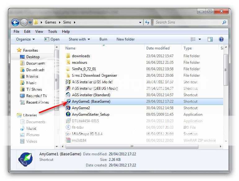 Installing content in an AnyGameStarter game