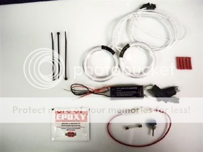 HONDA VFR 800 02 09 QUAD ION CCFL HALO KIT  