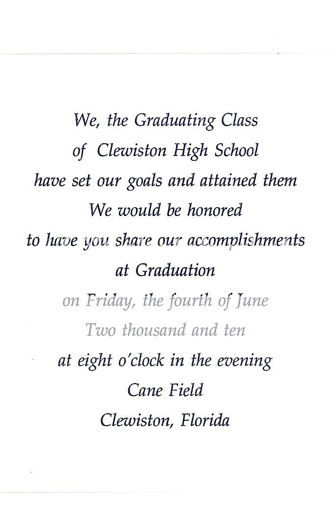 Grad Invitation!!!