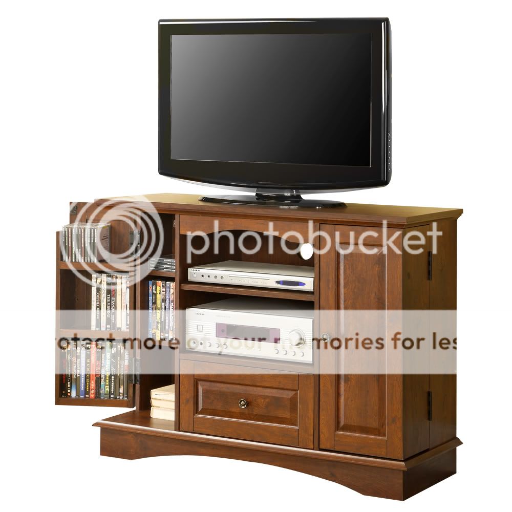 NEW 42" Bedroom Height Plasma/LCD TV Stand- Dark Brown | eBay
