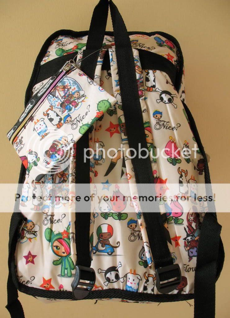   with cartoon cute print design prosport backpack multi printed on both